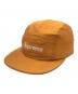 Supreme（シュプリーム）の古着「RAW SILK CAMP CAP」｜オレンジ