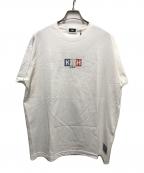 KITHキス）の古着「KITH Paris Logo Tee/キス パリロゴ シャツ」｜ホワイト