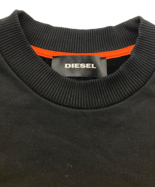 DIESEL（ディーゼル）DIESEL (ディーゼル) Only the Brave スウェット ブラック サイズ:XSの古着・服飾アイテム
