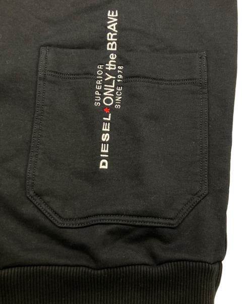 DIESEL（ディーゼル）DIESEL (ディーゼル) Only the Brave スウェット ブラック サイズ:XSの古着・服飾アイテム