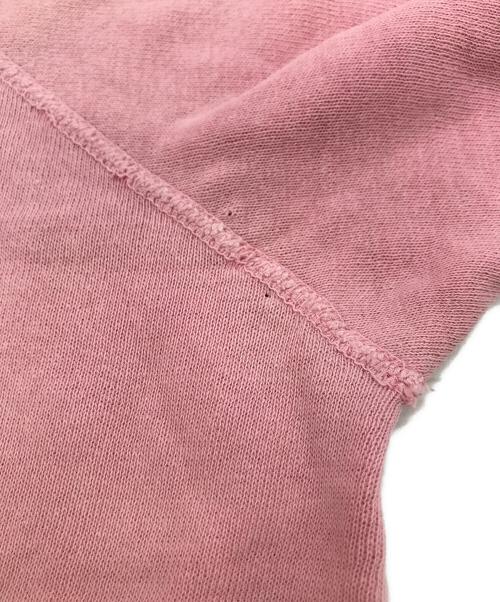 USED（ユーズド）USED (ユーズド) 半袖スウェット ピンク サイズ:不明(実寸参照）の古着・服飾アイテム