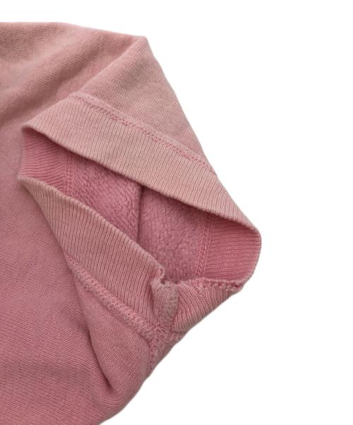 USED（ユーズド）USED (ユーズド) 半袖スウェット ピンク サイズ:不明(実寸参照）の古着・服飾アイテム