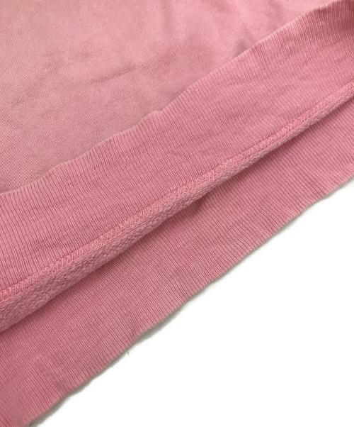USED（ユーズド）USED (ユーズド) 半袖スウェット ピンク サイズ:不明(実寸参照）の古着・服飾アイテム