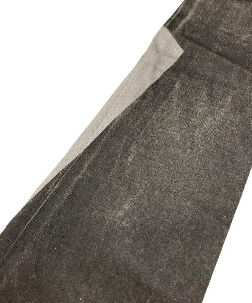 BALENCIAGA（バレンシアガ）BALENCIAGA (バレンシアガ) コーティング加工デニムパンツ グレー サイズ:28の古着・服飾アイテム