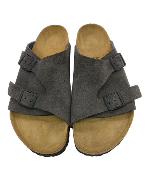 BIRKENSTOCK（ビルケンシュトック）BIRKENSTOCK (ビルケンシュトック) ZURICH グレー サイズ:41の古着・服飾アイテム