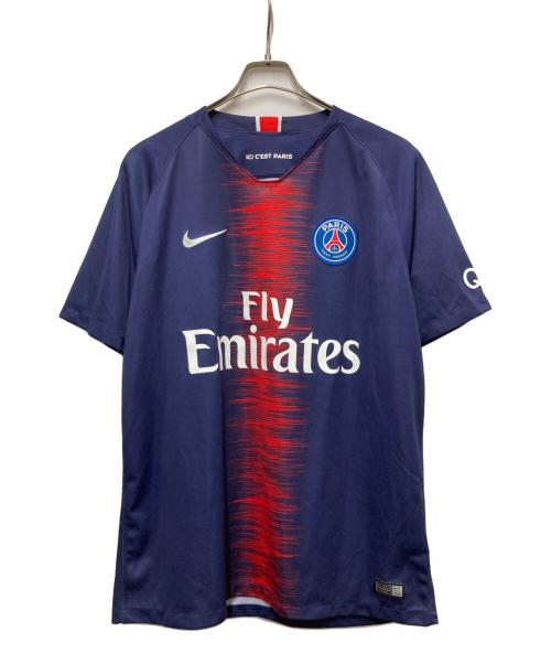 NIKE（ナイキ）NIKE (ナイキ) Paris Saint Germain Home Breathe Stadium ネイビー×レッド サイズ:Lの古着・服飾アイテム