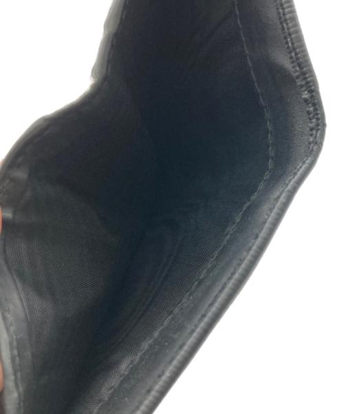 PRADA（プラダ）PRADA (プラダ) 3つ折り財布 ブラックの古着・服飾アイテム