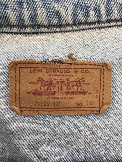 LEVI'S（リーバイス）LEVI'S (リーバイス) 80s 4th 70505 デニムジャケット インディゴ サイズ:40Rの古着・服飾アイテム