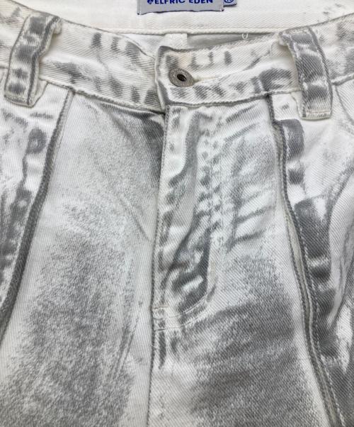 ELFRIC EDEN（エルフリックエデン）ELFRIC EDEN (エルフリックエデン) マルチポケットパンツ ホワイト サイズ:71 (W28)の古着・服飾アイテム
