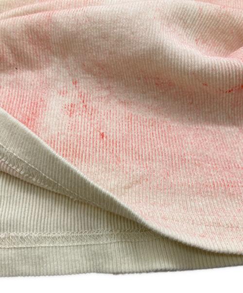 NKGW（エヌケージーダブリュー）NKGW (エヌケージーダブリュー) COATING NOTCH SLEEVE POLO SHIRT ベージュ サイズ:FREEの古着・服飾アイテム