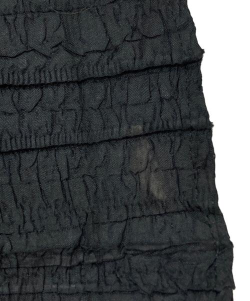 ISSEY MIYAKE（イッセイミヤケ）ISSEY MIYAKE (イッセイミヤケ) プリーツパンツ/Pleated pants ブラック サイズ:3の古着・服飾アイテム
