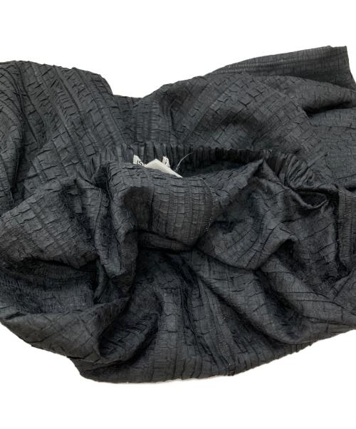 ISSEY MIYAKE（イッセイミヤケ）ISSEY MIYAKE (イッセイミヤケ) プリーツパンツ/Pleated pants ブラック サイズ:3の古着・服飾アイテム