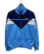 adidasアディダス）の古着「80sトラックジャケット」｜ブルー