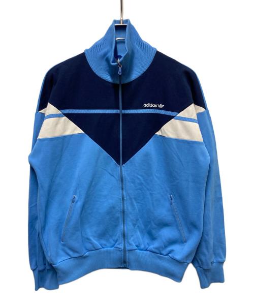 adidas（アディダス）adidas (アディダス) 80sトラックジャケット ブルー サイズ:Mの古着・服飾アイテム