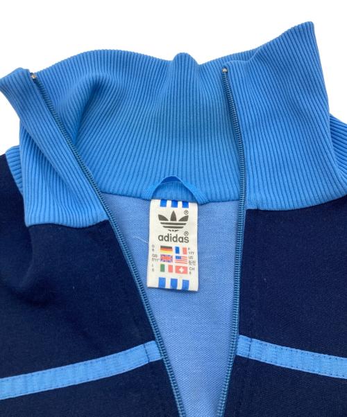 adidas（アディダス）adidas (アディダス) 80sトラックジャケット ブルー サイズ:Mの古着・服飾アイテム