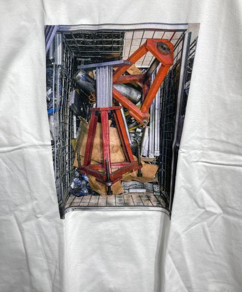 COMME des GARCONS JUNYA WATANABE MAN（コム デ ギャルソン ジュンヤ ワタナベ マン）COMME des GARCONS JUNYA WATANABE MAN (コム デ ギャルソン ジュンヤ ワタナベ マン) CONTAINER 4 TEE ホワイト サイズ:XLの古着・服飾アイテム