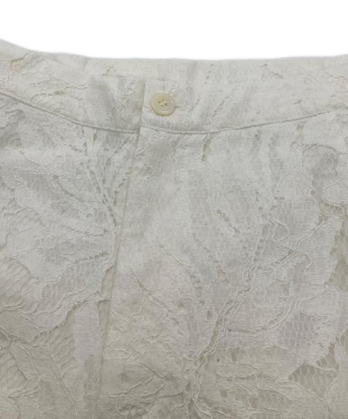 cygne（シーニュ）cygne (シーニュ) レースパンツ ホワイト サイズ:1 未使用品の古着・服飾アイテム