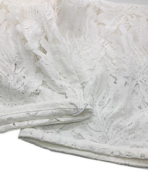 cygne（シーニュ）cygne (シーニュ) レースパンツ ホワイト サイズ:1 未使用品の古着・服飾アイテム