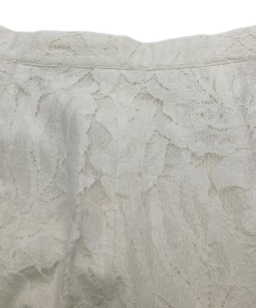 cygne（シーニュ）cygne (シーニュ) レースパンツ ホワイト サイズ:1 未使用品の古着・服飾アイテム