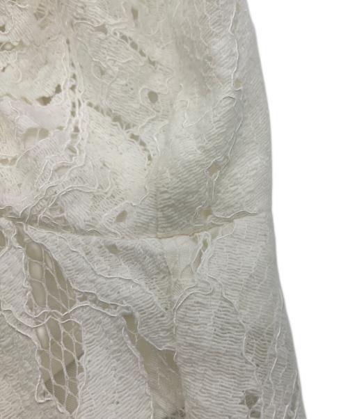 cygne（シーニュ）cygne (シーニュ) レースパンツ ホワイト サイズ:1 未使用品の古着・服飾アイテム