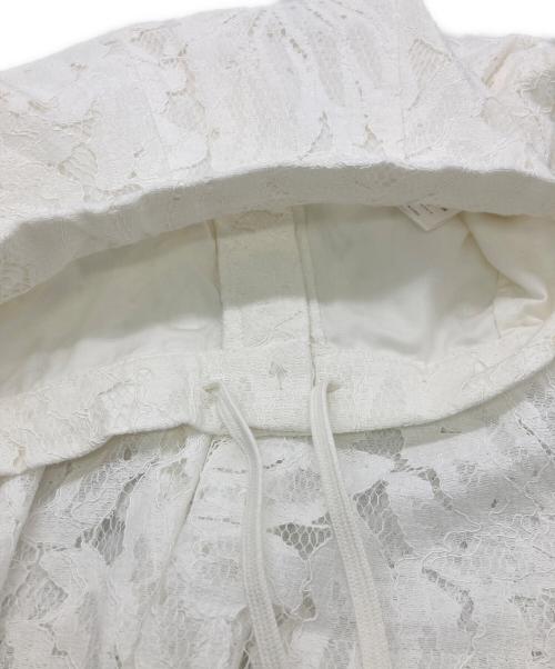 cygne（シーニュ）cygne (シーニュ) レースパンツ ホワイト サイズ:1 未使用品の古着・服飾アイテム
