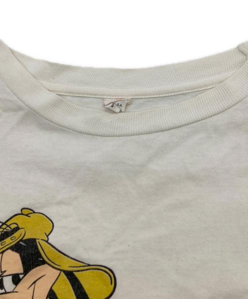 USED（ユーズド）USED (ユーズド) キャラクターTシャツ ホワイト サイズ:-の古着・服飾アイテム