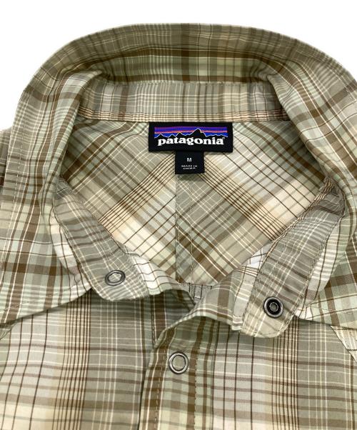 Patagonia（パタゴニア）Patagonia (パタゴニア) ウエスタンシャツ ベージュ サイズ:Mの古着・服飾アイテム