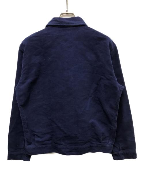 USED（ユーズド）USED (ユーズド) モールスキンジャケット ブルー サイズ:46の古着・服飾アイテム