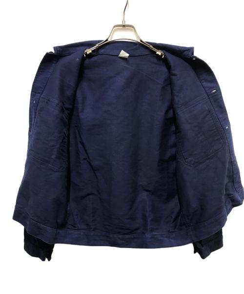 USED（ユーズド）USED (ユーズド) モールスキンジャケット ブルー サイズ:46の古着・服飾アイテム