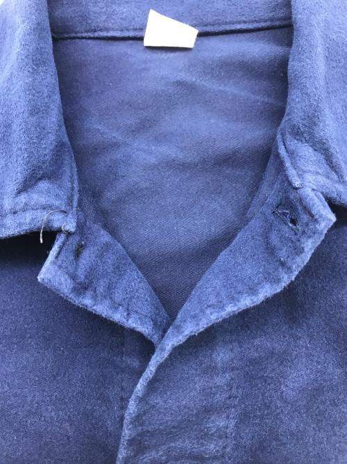 USED（ユーズド）USED (ユーズド) モールスキンジャケット ブルー サイズ:46の古着・服飾アイテム