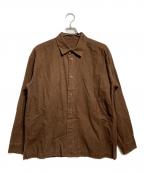 ISSEY MIYAKE MENイッセイミヤケメン）の古着「DOROZOME SHIRT/泥染めシャツ」｜ブラウン