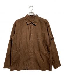 ISSEY MIYAKE MEN（イッセイミヤケメン）の古着「DOROZOME SHIRT/泥染めシャツ」｜ブラウン