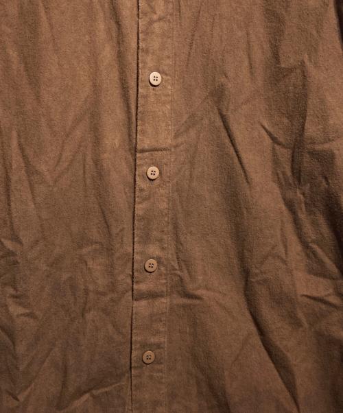 ISSEY MIYAKE MEN（イッセイミヤケメン）ISSEY MIYAKE MEN (イッセイミヤケメン) DOROZOME SHIRT/泥染めシャツ ブラウン サイズ:2の古着・服飾アイテム
