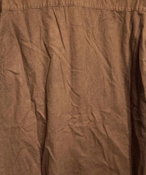 ISSEY MIYAKE MEN（イッセイミヤケメン）ISSEY MIYAKE MEN (イッセイミヤケメン) DOROZOME SHIRT/泥染めシャツ ブラウン サイズ:2の古着・服飾アイテム