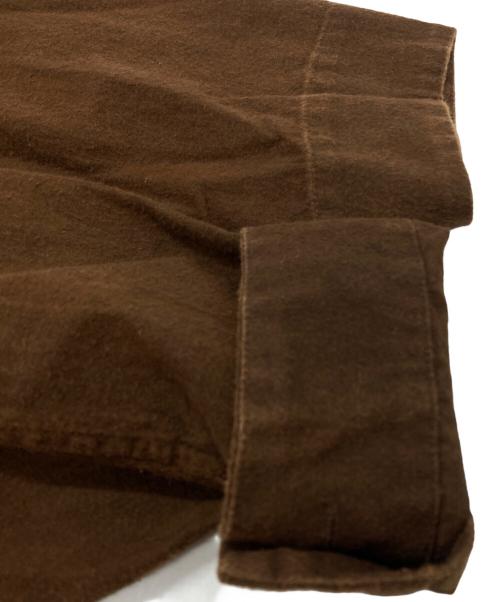 ISSEY MIYAKE MEN（イッセイミヤケメン）ISSEY MIYAKE MEN (イッセイミヤケメン) DOROZOME SHIRT/泥染めシャツ ブラウン サイズ:2の古着・服飾アイテム