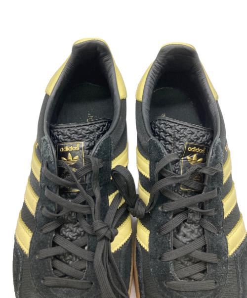 adidas（アディダス）adidas (アディダス) GAZELLE INDOOR lze50 イエロー×ブラック サイズ:	SIZE US7 (25cm)の古着・服飾アイテム