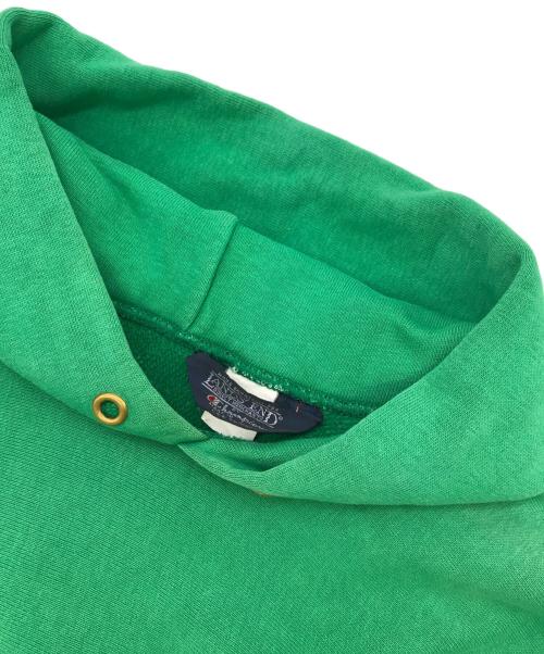 Champion（チャンピオン）Champion (チャンピオン) LAND'S END (ランズエンド) 80s ダブルネーム目無しREVERSE WEAVE グリーン サイズ:不明(実寸参照）の古着・服飾アイテム