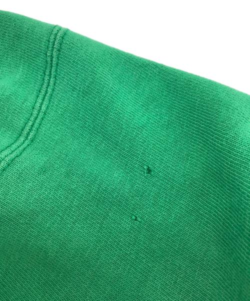 Champion（チャンピオン）Champion (チャンピオン) LAND'S END (ランズエンド) 80s ダブルネーム目無しREVERSE WEAVE グリーン サイズ:不明(実寸参照）の古着・服飾アイテム