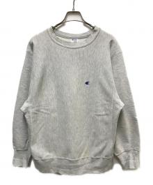 Champion（チャンピオン）の古着「80s 目付き REVERSE WEAVE」｜グレー