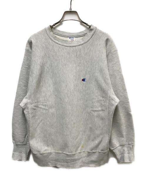 Champion（チャンピオン）Champion (チャンピオン) 80s 目付き REVERSE WEAVE グレー サイズ:LARGEの古着・服飾アイテム