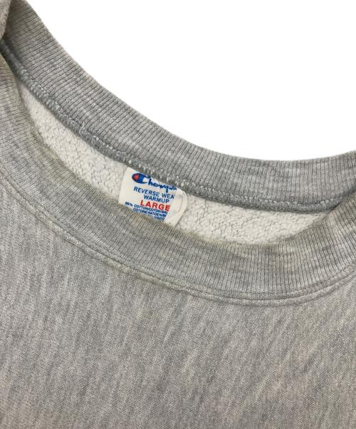 Champion（チャンピオン）Champion (チャンピオン) 80s 目付き REVERSE WEAVE グレー サイズ:LARGEの古着・服飾アイテム