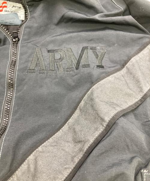US ARMY（ユーエスアーミー）US ARMY (ユーエスアーミー) トレーニングジャケット ブラック サイズ:Mの古着・服飾アイテム