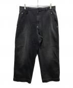 FOLLフォル）の古着「summer weight fade wardrobe chino」｜ブラック