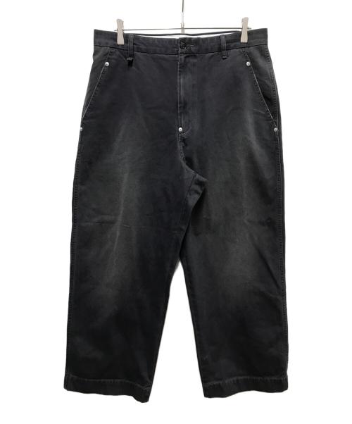 FOLL（フォル）FOLL (フォル) summer weight fade wardrobe chino ブラック サイズ:3の古着・服飾アイテム
