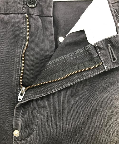FOLL（フォル）FOLL (フォル) summer weight fade wardrobe chino ブラック サイズ:3の古着・服飾アイテム