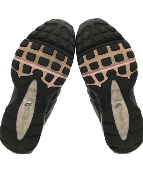NIKE（ナイキ）NIKE (ナイキ) W AIR MAX 95 OG BLACK/PINK FOAM-WHITE-REFLECT SILVER ピンク×グレー サイズ:	SIZE US11.5（28.5cm）の古着・服飾アイテム