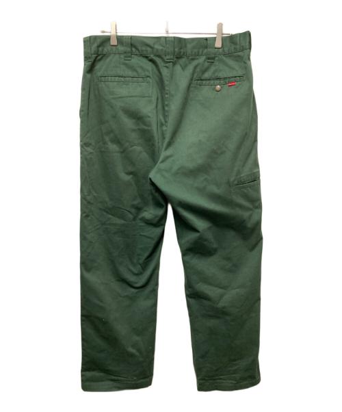 SUPREME（シュプリーム）SUPREME (シュプリーム) Work Pant グリーン サイズ:34の古着・服飾アイテム