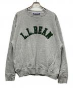 L.L.Bean×RUSSELL ATHLETICエルエルビーン×ラッセルアスレチック）の古着「90s アーチロゴスウェット」｜グレー