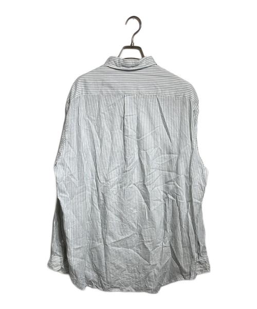 KAPTAIN SUNSHINE（キャプテンサンシャイン）KAPTAIN SUNSHINE (キャプテンサンシャイン) Plain Shirt ストライプシャツ/無地シャツストライプシャツ ブルー サイズ:42の古着・服飾アイテム