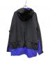 SIERRA DESIGNS (シエラデザインズ) ナイロンマウンテンジャケット ブラック×パープル サイズ:	SIZE L：8000円